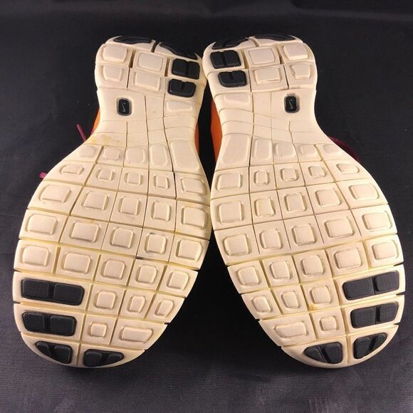 Nike Flyknit Free 5.0 Magenta Orange White Yellow - Picture 5 of 8